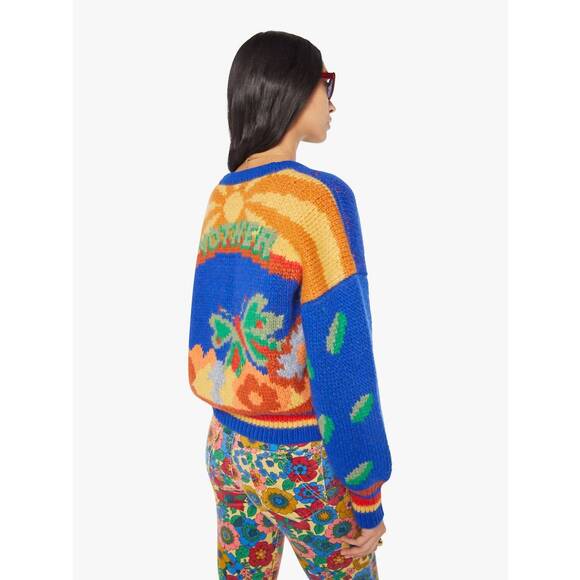 NEW MOTHER oversized button cardigan in fantasia - Picture 3 of 4